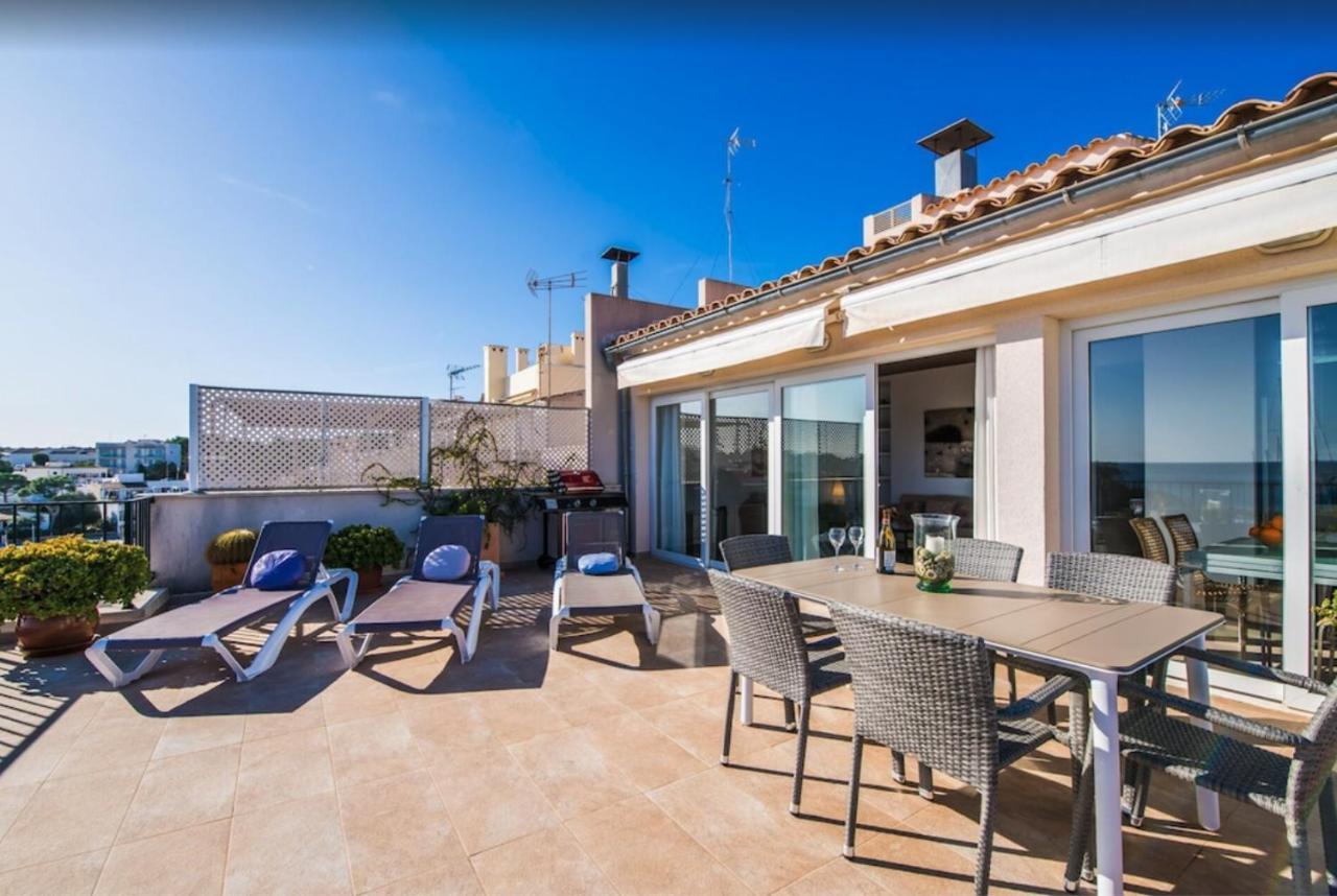 Ferienwohnung Es Port Penthouse Santanyí Exterior foto